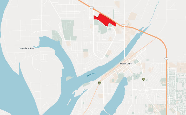 Pictures of Land property located at Central Drive & Highway 17, Moses Lake, WA 98837 for sales - image #1