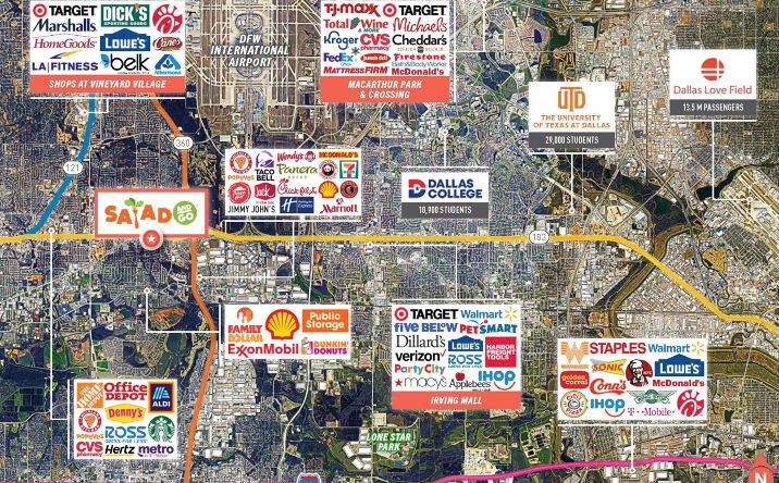 Pictures of Retail property located at 211 E Euless Blvd, Euless, TX 76040 for comps - image #1