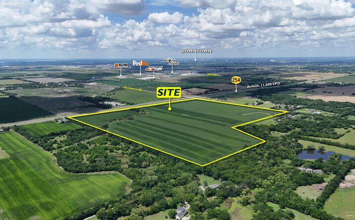 Pictures of Land property located at NEC Greenwich Rd. & K-254, Wichita, KS 67226 for sales - image #1