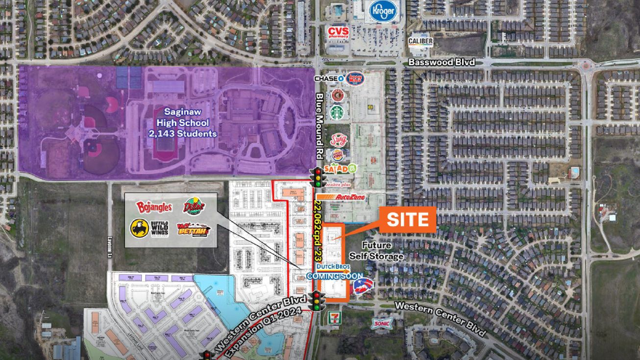 Pictures of Land property located at 1601 Western Center Blvd, Fort Worth, TX 76131 for sales - image #1