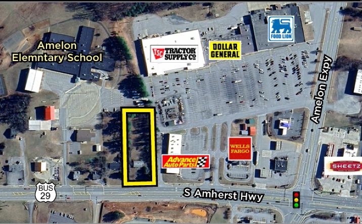 Pictures of Land, Office, Retail property located at 4023 S Amherst Hwy, Madison Heights, VA 24572 for sales - image #1