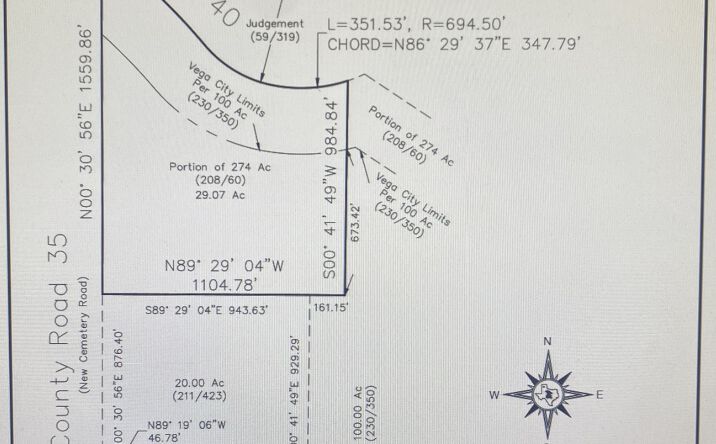Pictures of Land property located at 3500 I-40 West Vega, TX, USA, Vega, TX 79092 for sales - image #1