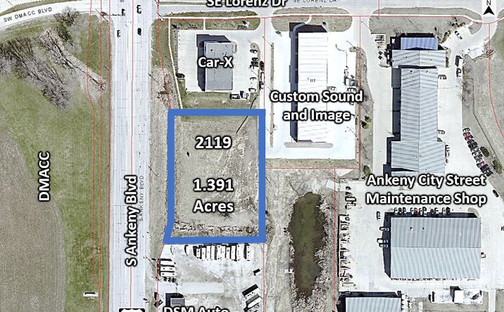 Pictures of Land property located at 2119 S Ankeny Blvd, Ankeny, IA 50023 for sales - image #1