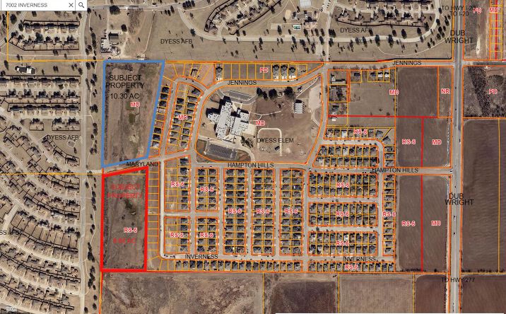 Pictures of Land property located at 7002 Inverness St, Abilene, TX 79606 for sales - image #1