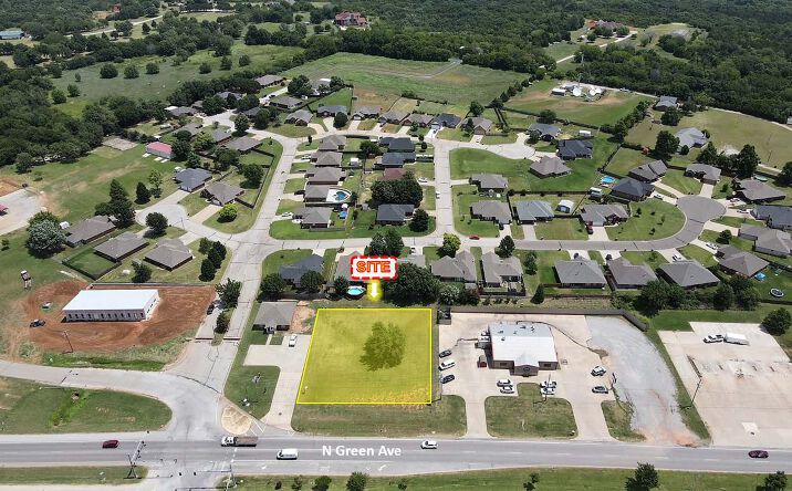 Pictures of Land property located at N Green Ave (3 Lots), Purcell, OK 73080 for sales - image #1
