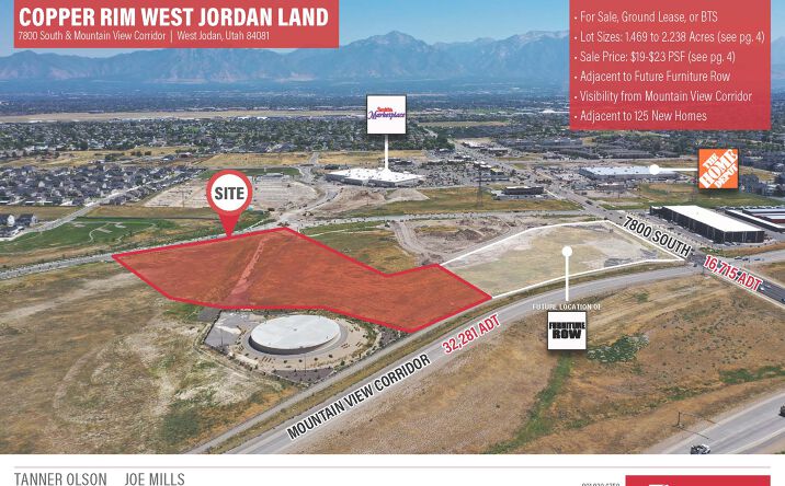 Pictures of Land property located at 7800 South & Mountain View Corridor, West Jordan, UT 84081 for sales - image #1