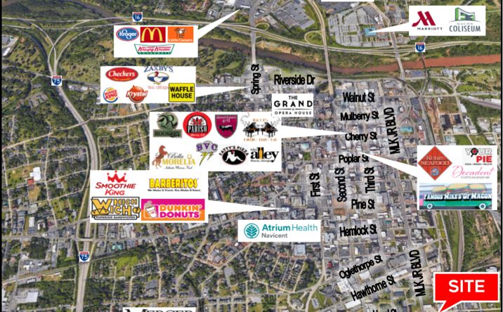 Pictures of Land property located at 1220 Martin Luther King Jr Blvd, Macon, GA 31201 for sales - image #1