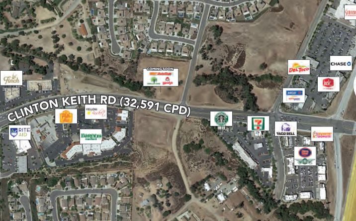 Cilnton Rd SWQ Palomar Rd. & Clinton Keith Rd, Wildomar, CA 92595 | Crexi.com