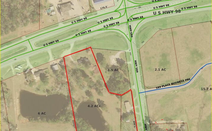 Pictures of Land property located at 2949 MS-589, Hattiesburg, MS 39402 for sales - image #1