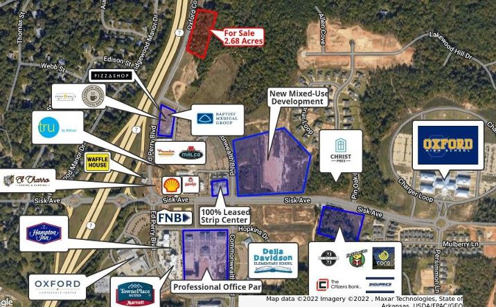Pictures of Land property located at Ed Perry Blvd, Lafayette Springs, MS 38655 for sales - image #1