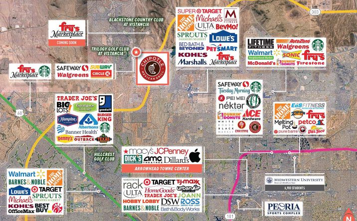 Pictures of Retail property located at 28576 N El Mirage Rd, Peoria, AZ 85383 for comps - image #1