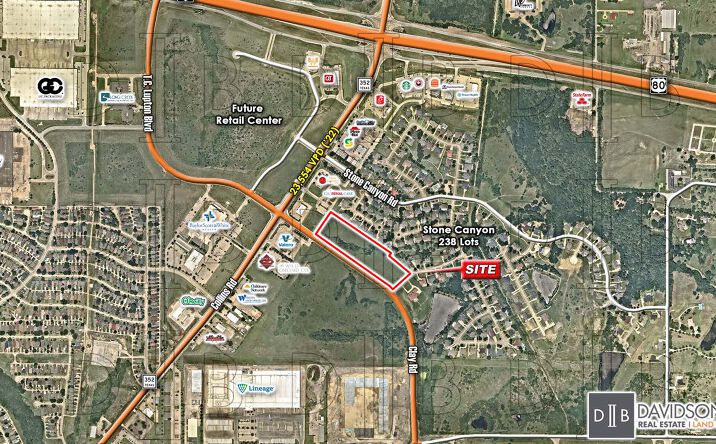 Pictures of Land property located at NEQ - Collins Rd. & Clay Rd., Sunnyvale, TX 75182 for sales - image #1