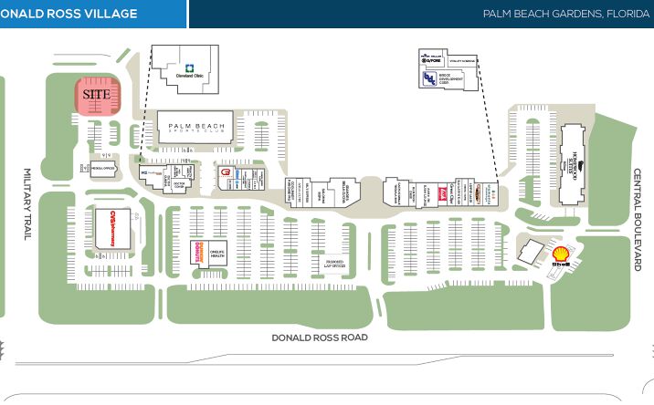 Pictures of Retail, Office, Mixed Use, Land property located at 4650 Donald Ross Rd, Palm Beach Gardens, FL 33418 for sales - image #1