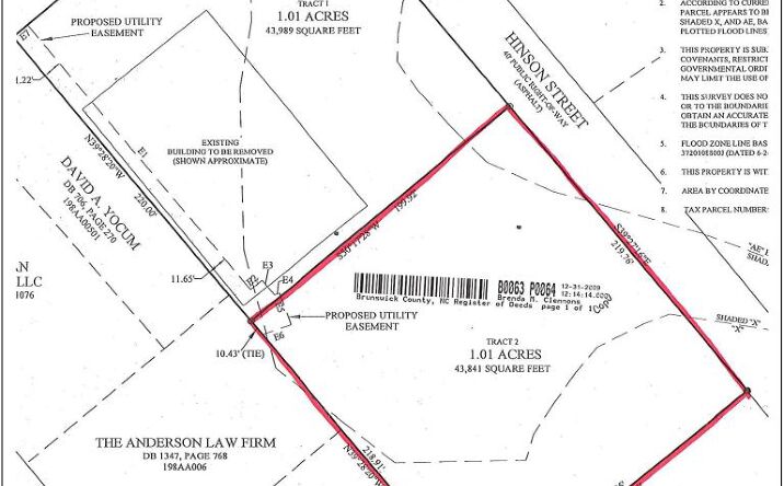 Pictures of Land property located at Hinson St, Shallotte, NC 28470 for sales - image #1