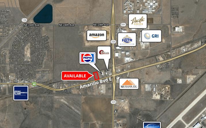 Pictures of Land property located at 7951 E Amarillo Blvd, Amarillo, TX 79107 for sales - image #1