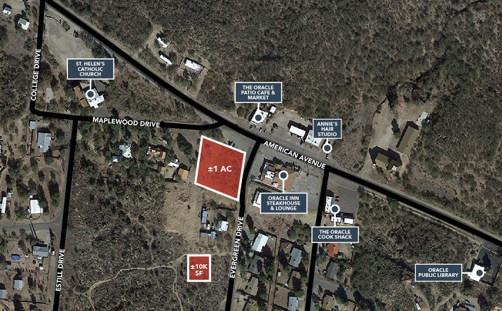 Pictures of Land property located at American Ave, Oracle, AZ 85623 for sales - image #1