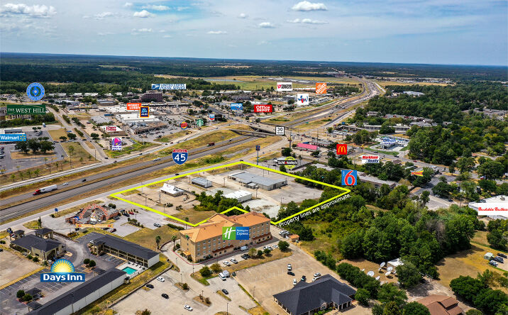 Pictures of Land, Mixed Use, Retail property located at 130 I-45 Frontage Rd, Huntsville, TX 77340 for sales - image #1