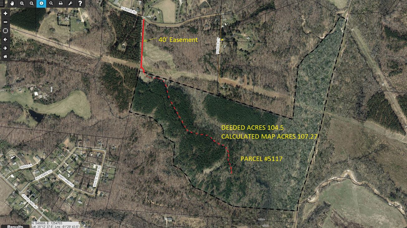 Ponder Road, Grover, NC 28073