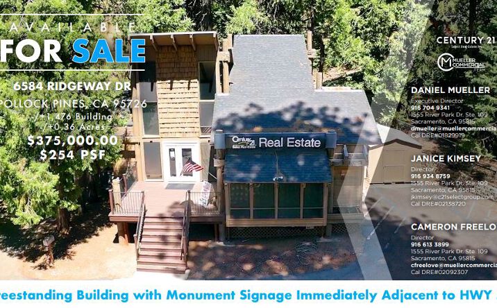 Pictures of Office property located at 6584 Ridgeway Dr, Pollock Pines, CA 95726 for sales - image #1