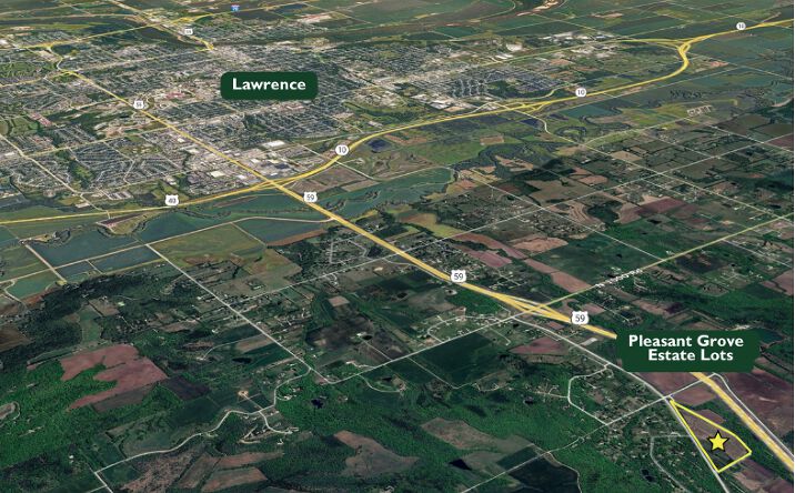 Pictures of Land property located at E. 1296 Rd & N 850 Rd., Lawrence, KS 66047 for sales - image #1