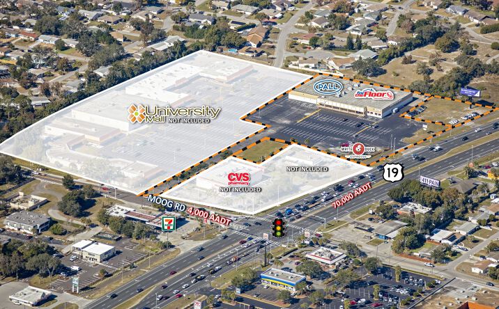 image of property at 3545 3561-3621 & 3633 US HIGHWAY 19 New Port Richey FL 34652