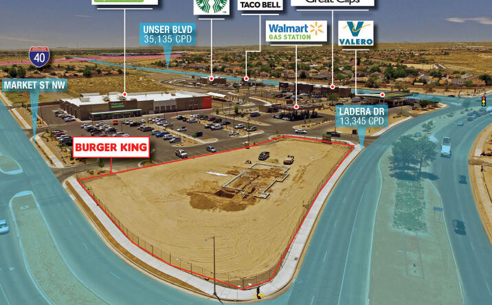 Pictures of Retail property located at SEC Unser Blvd & Ladera DR, Albuquerque, NM 87120 for comps - image #1