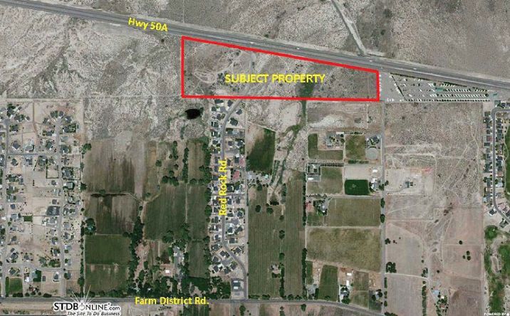 Pictures of Land property located at Highway 50A & Red Rock Rd, Fernley, NV 89408 for sales - image #1