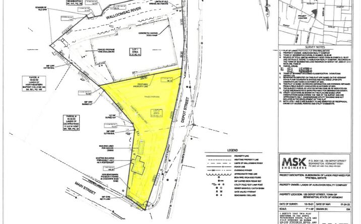 Pictures of Retail property located at 100 Depot St, Bennington, VT 05201 for sales - image #1