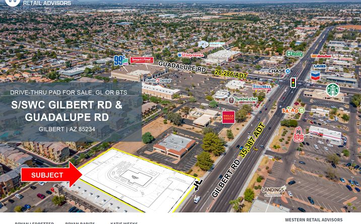 Pictures of Land property located at 636 N Gilbert Rd, Gilbert, AZ 85234 for comps - image #1
