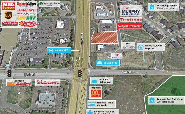 Pictures of Retail property located at 13075 Copperhead Trl, Parker, CO 80134 for sales - image #1
