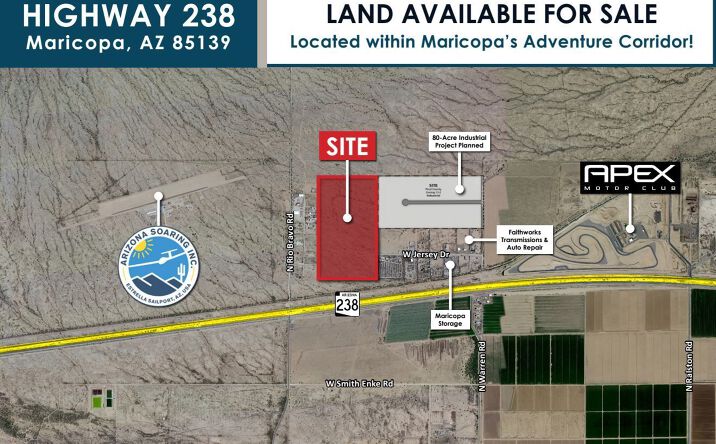 Pictures of Land property located at W Hwy 238, Maricopa, AZ 85139 for sales - image #1