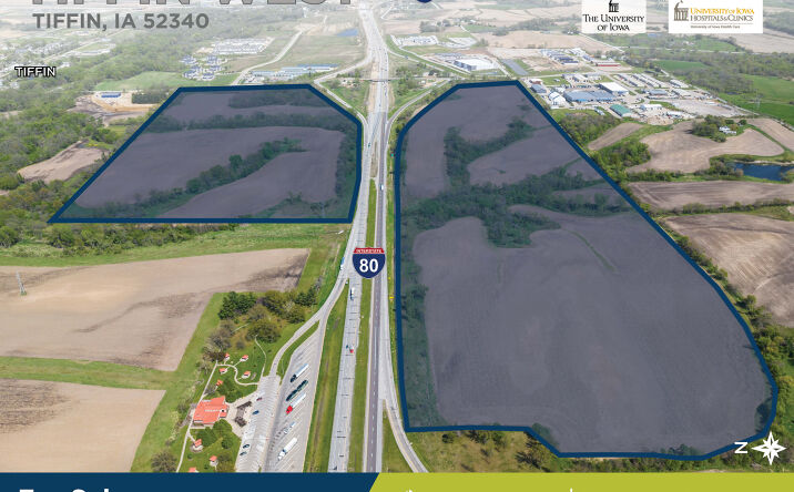 Pictures of Industrial, Land, Retail property located at Ireland Ave, Tiffin, IA 52340 for sales - image #1