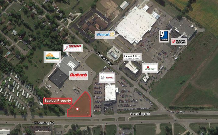 Pictures of Land property located at 1616 Lansing Rd, Charlotte, MI 48813 for sales - image #1