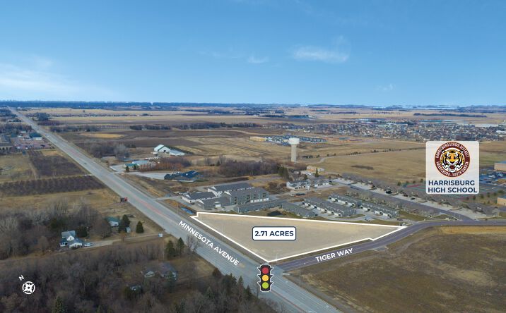 Pictures of Land property located at Northeast Corner SD Hwy 115 and West Willow Avenue, Harrisburg, SD 57032 for sales - image #1