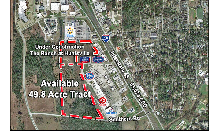 Pictures of Land property located at 259 Interstate 45, Huntsville, TX 77340 for sales - image #1