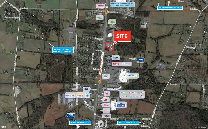 Pictures of Land property located at 2022 N Main St, Shelbyville, TN 37160 for sales - image #1