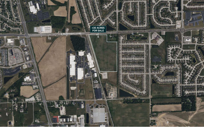 Pictures of Land property located at 825 East Worthsville Road, Greenwood, IN 46143 for sales - image #1