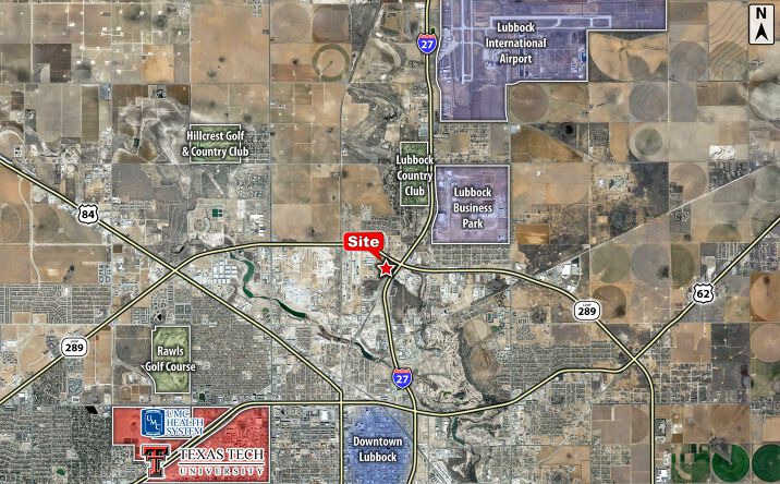 Pictures of Land property located at SWQ I-27 & N Loop 289, Lubbock, TX 79416 for sales - image #1