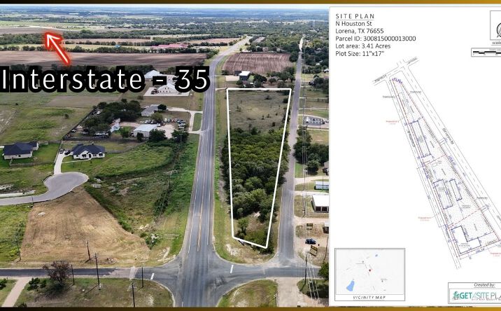 Pictures of Land, Mixed Use, Retail property located at N Houston St, Lorena, TX 76655 for sales - image #1