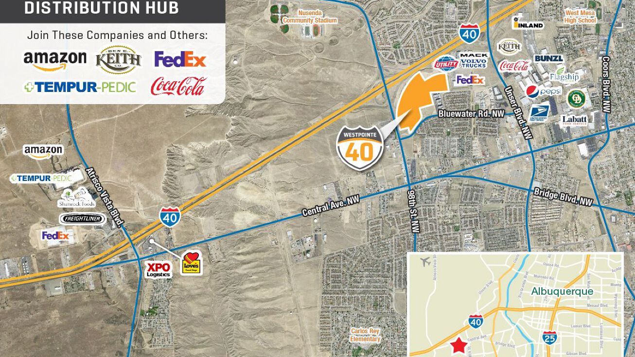 Interstate 40 and 98th St, Albuquerque, NM 87121