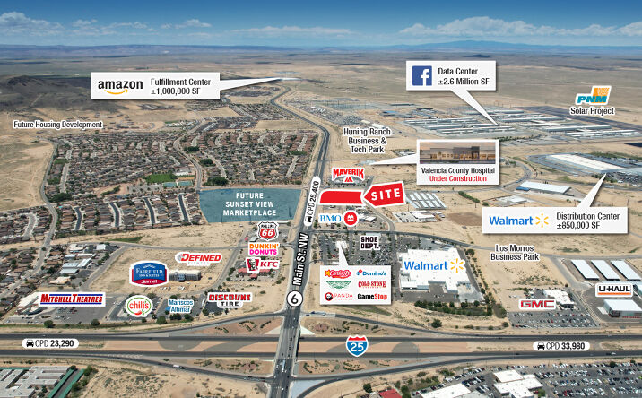 Pictures of Land property located at NE of NM 6 and Los Morros, Los Lunas, NM 87031 for sales - image #1