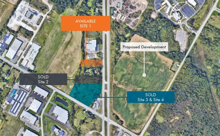 Pictures of Land property located at 6697 Broadmoor Ave SE, Caledonia, MI 49316 for sales - image #1