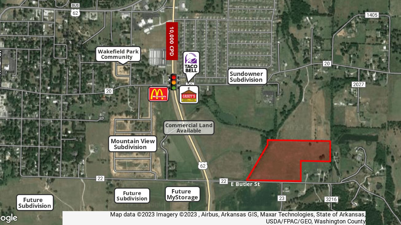 E Butler Rd, Prairie Grove, AR 72753 | Crexi.com