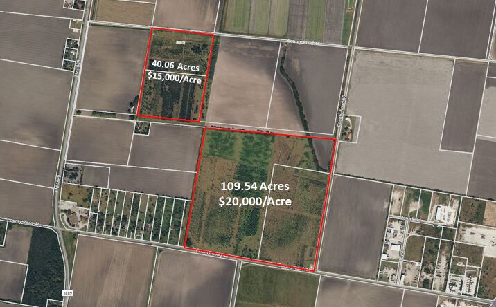 Pictures of Land property located at CR 44 & CR 69, Robstown, TX 78380 for sales - image #1