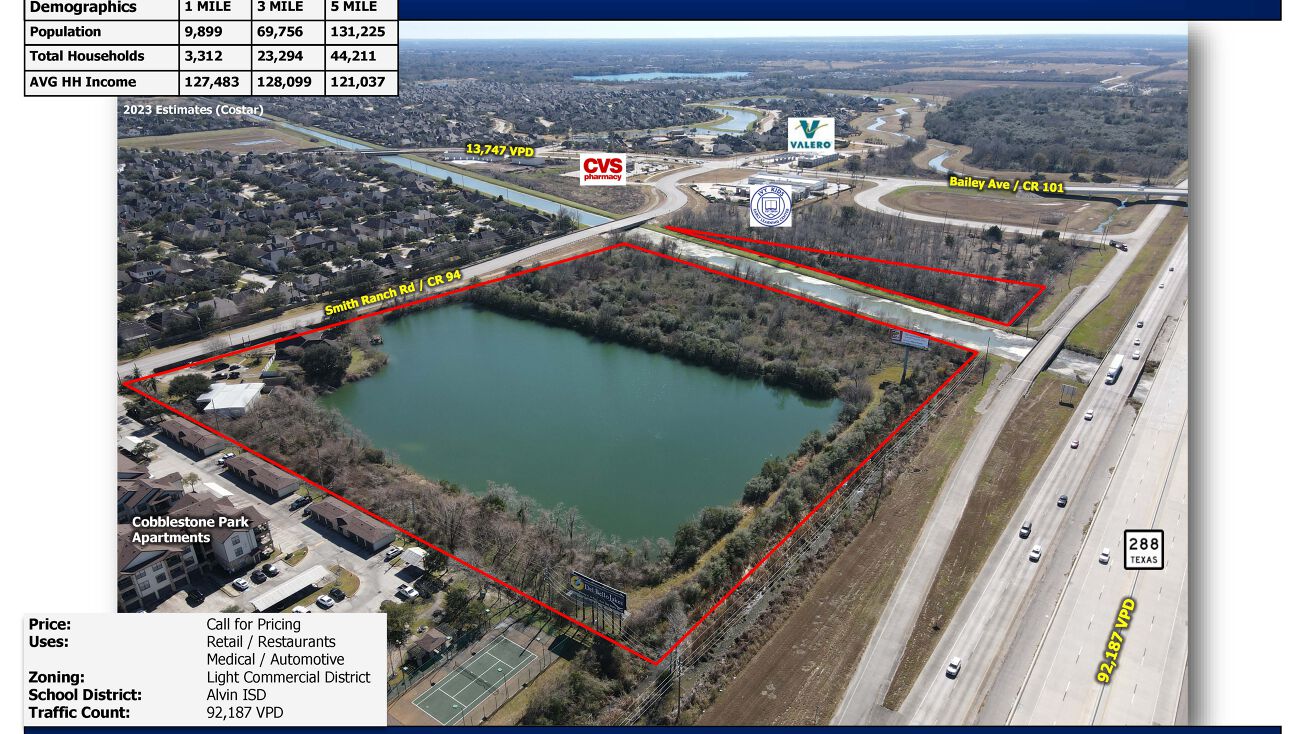 4000 County Rd 94, Manvel, TX 77578