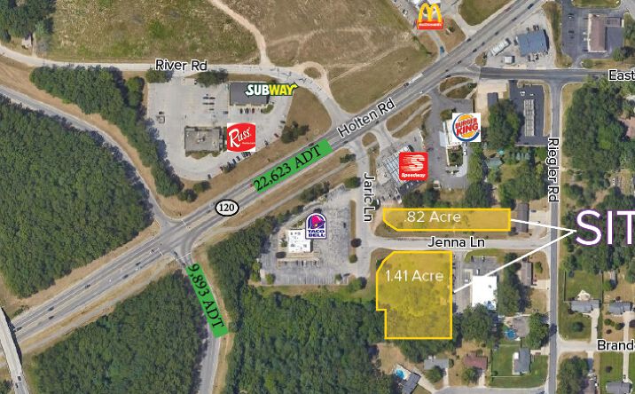 Pictures of Land property located at 2135 Jenna Lane, Muskegon, MI 49445 for sales - image #1