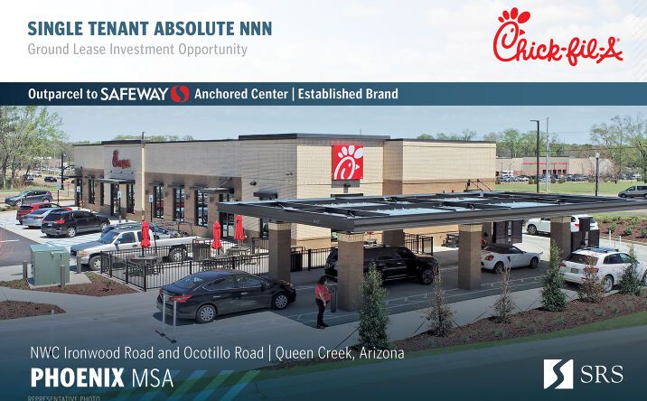 Pictures of Retail property located at NWC. Ironwood Road And Ocotillo Road, Queen Creek, AZ 85140 for comps - image #1