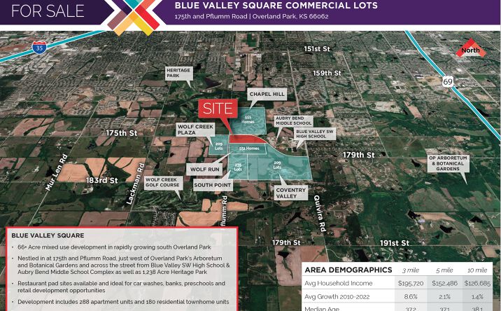 Pictures of Land property located at 13500 W 175th St, Overland Park, KS 66062 for sales - image #1