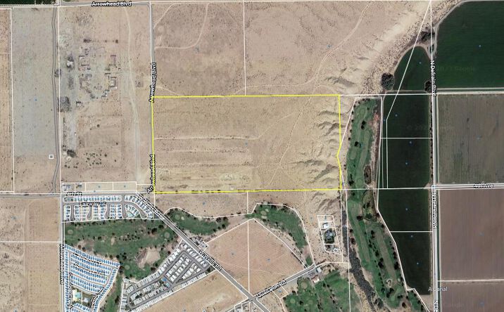 Pictures of Land property located at 79 Acres on Arrowhead Blvd, Blythe, CA 92225 for sales - image #1