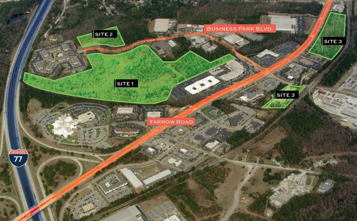 Pictures of Land property located at Farrow Rd. & Business Park Blvd, Columbia, SC 29223 for sales - image #1